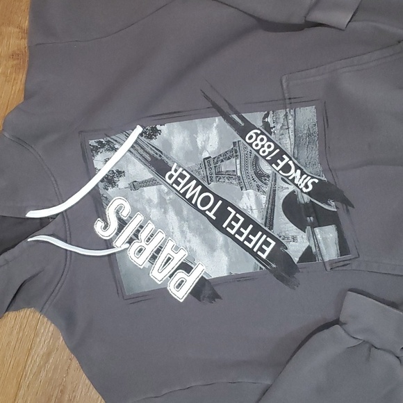 HELLO PARIS PULL OVER HOODIE sweatshirt... #5094 - Picture 1 of 5